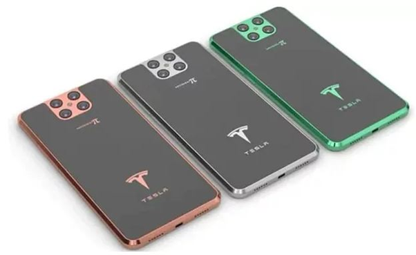 Tesla Pi Phone colors