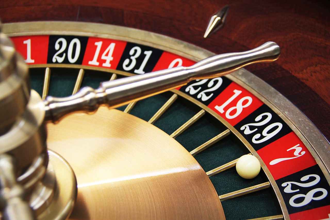 Roulette table