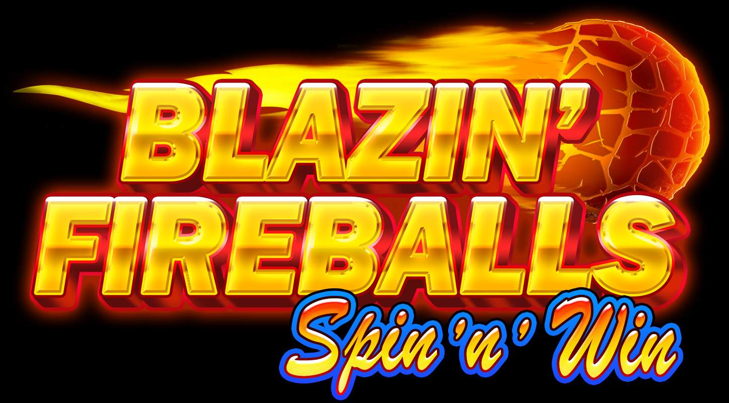 Blazin Fireballs Spin 'N' Win portrait logo