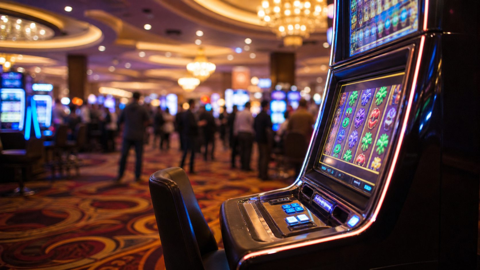 Las Vegas jackpot editorial illustration