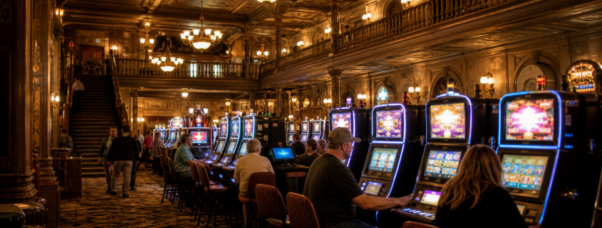 Deadwood casino revenue editorial illustration