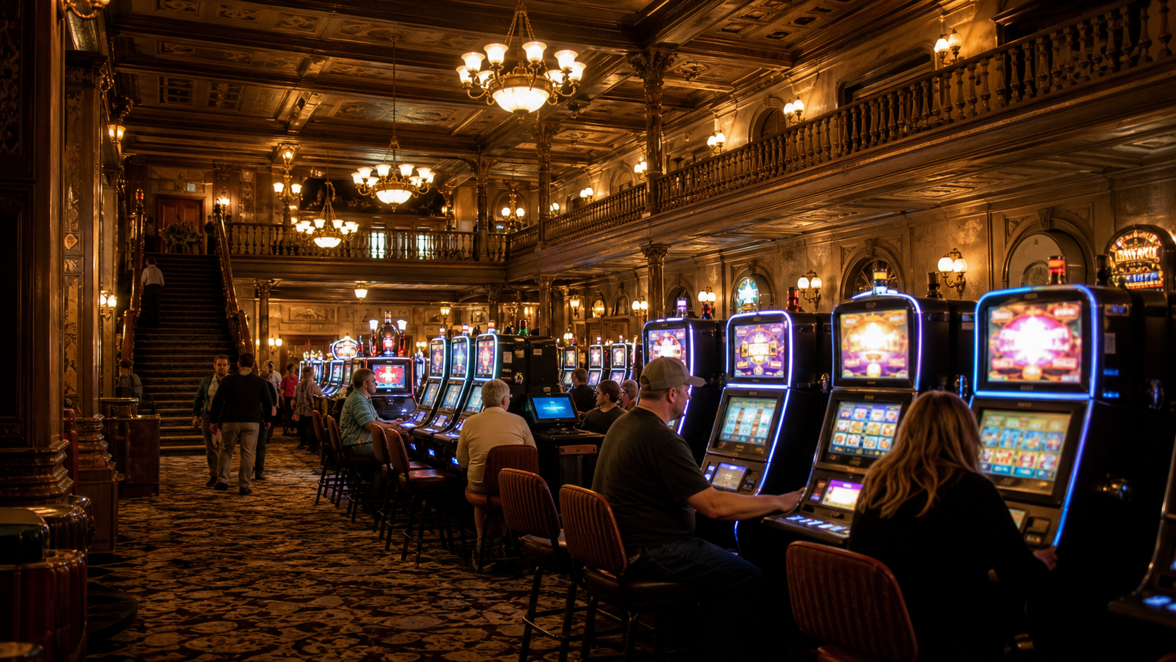 Deadwood casino revenue editorial illustration