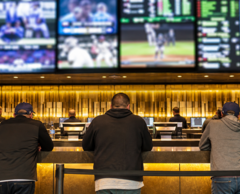 Las Vegas sportsbook editorial news image