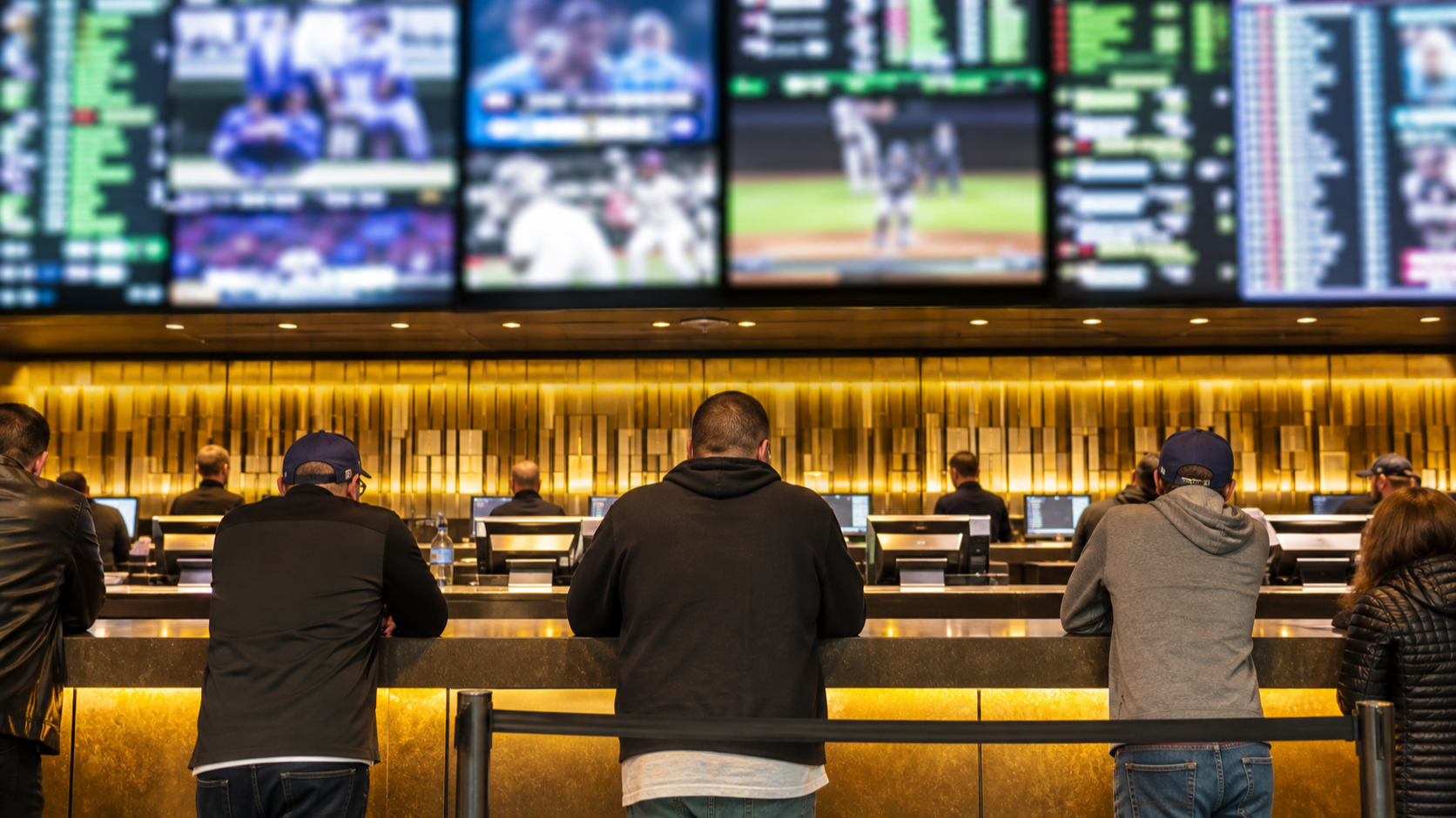 Las Vegas sportsbook editorial news image