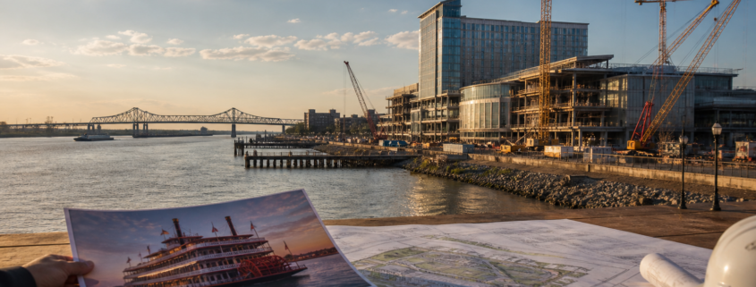 New Orleans casino relocation editorial news image