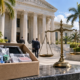 Editorial illustration about Florida illegal gambling case, United States casino and gambling news, and source documents