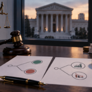 Editorial illustration of a regional casino lease review
