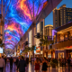 Editorial illustration for Fremont Street Experience CEO Move Brings New Leadership to Las Vegas