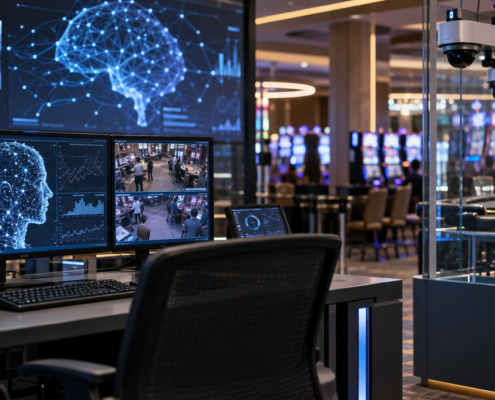 Editorial illustration for Gaming Technology and AI: G2E Panel Urges Operators to Stay Current
